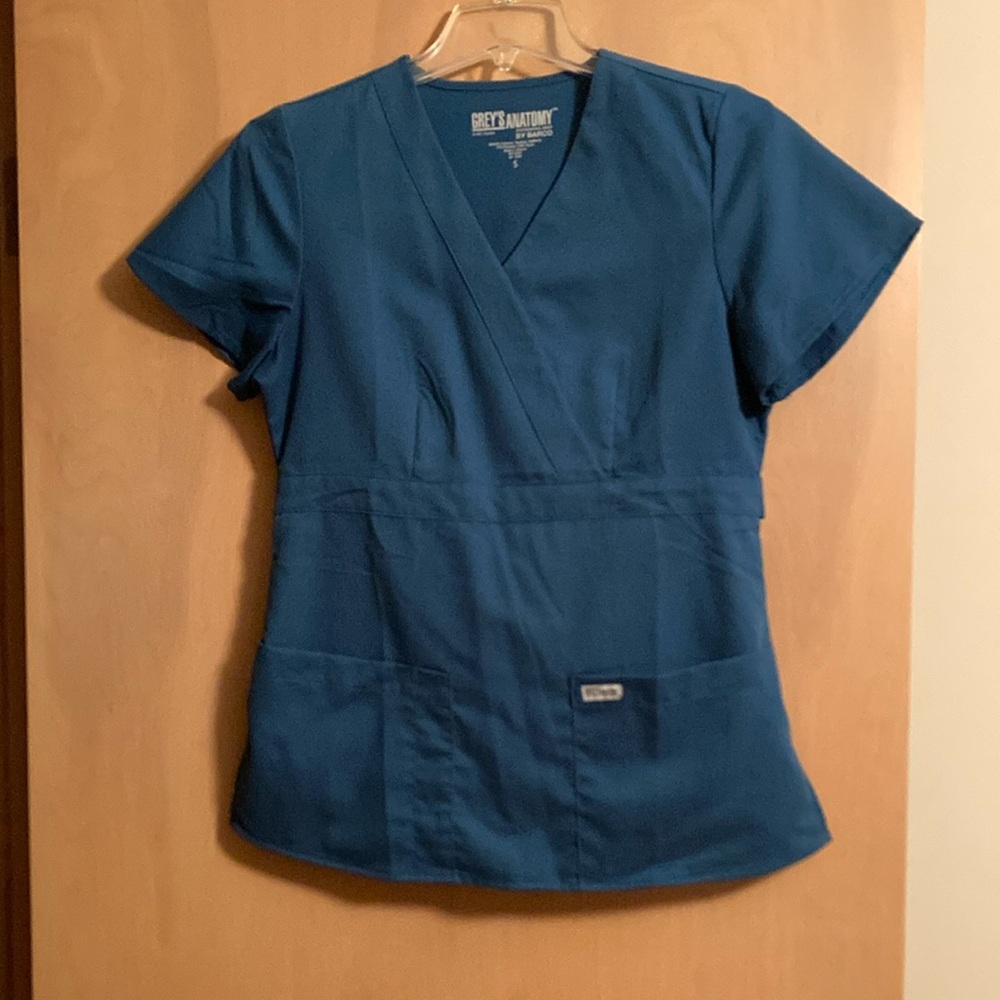 Grey’s Anatomy Barco Teal Scrub Top